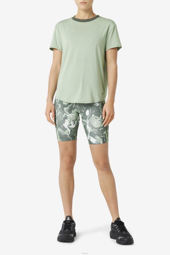 בזיליקום/טימין FILA פילה עליון עם שרוול קצר בזיליקום/טימין 68LF1902