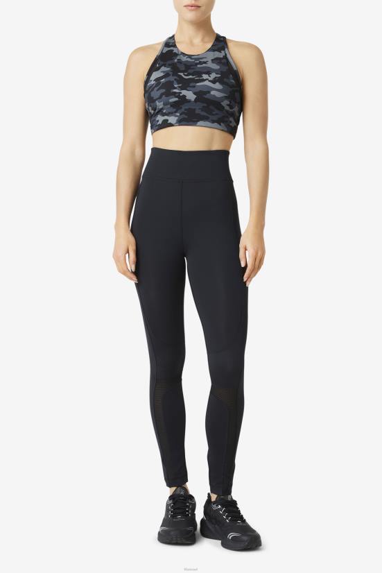 שָׁחוֹר FILA חותלת שחורה פילה פורזה חסומה 68LF1977