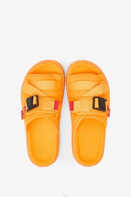 זעפרן/אדום FILA מגלשת אטלס גברים זעפרן/פילה אדומה 68LF201