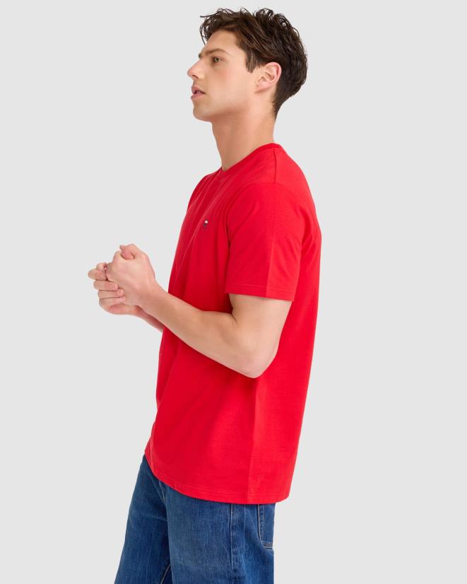 אָדוֹם FILA אהרון טי פילה אדומה 68LF2303