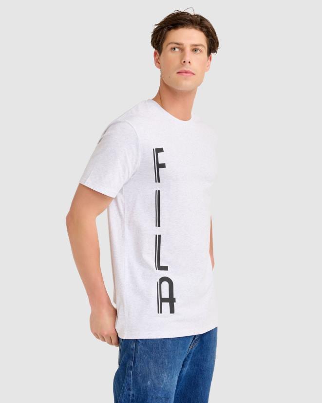 מרל אפור בהיר FILA מרקוס טי אפור בהיר מרל פילה 68LF2309