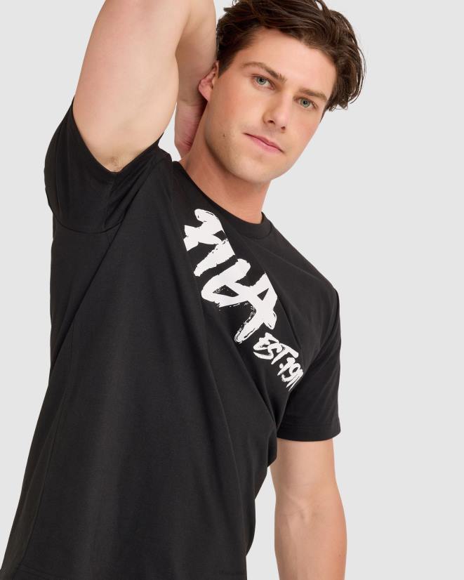 שָׁחוֹר FILA לואיס טי שחור פילה 68LF2315