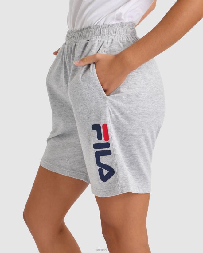 מרל אפור FILA מכנסי בוסטון קצרים לשני המינים אפור מרל פילה 68LF2327