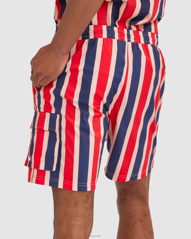 חיל הים החדש FILA ג'ט קצר לגברים פילה ניו נייבי 68LF2336