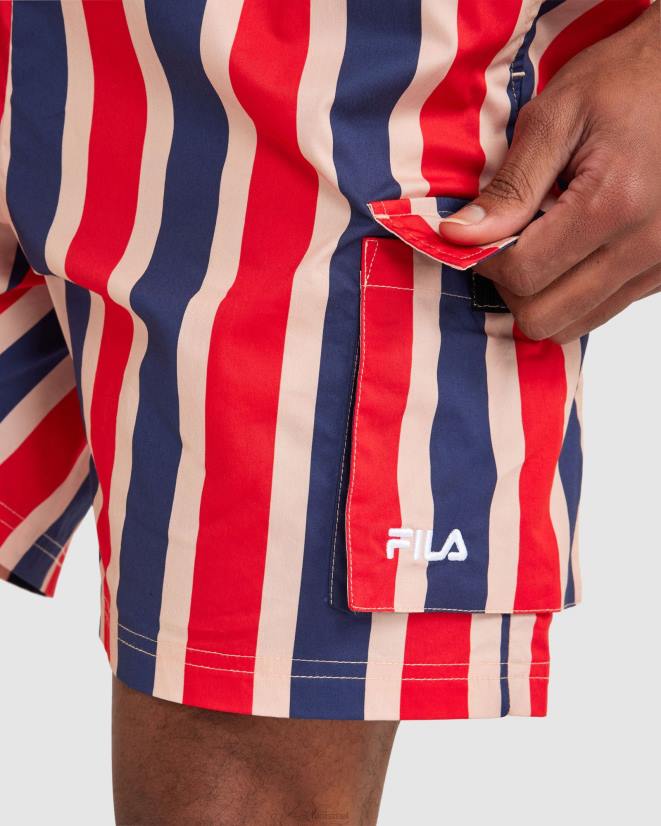 חיל הים החדש FILA ג'ט קצר לגברים פילה ניו נייבי 68LF2336