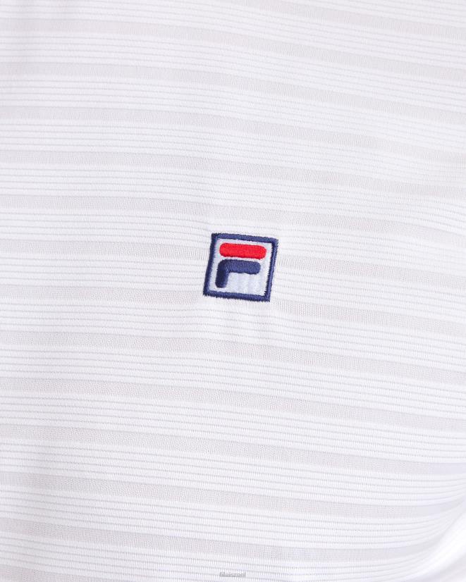 לבן FILA טי פבלו גברים לבן פילה 68LF2340