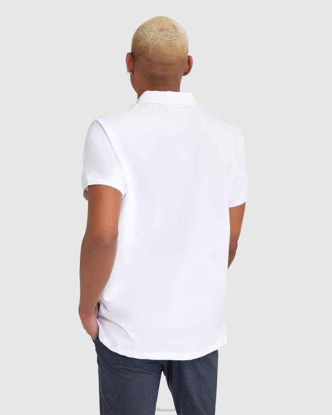 לבן FILA בלק פולו לבן פילה לגברים 68LF2345