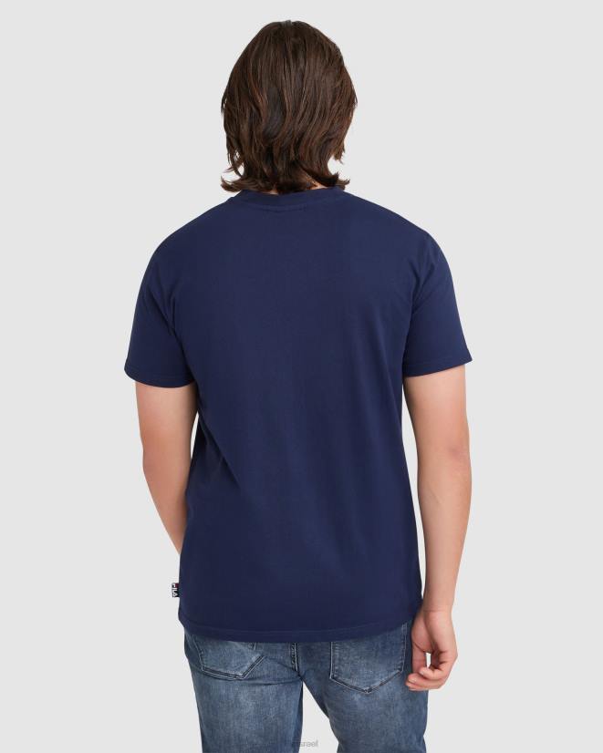 חיל הים החדש FILA טי קיילי גברים ניו נייבי פילה 68LF2381