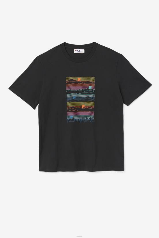 שָׁחוֹר FILA טי נדי שחור פילה 68LF240