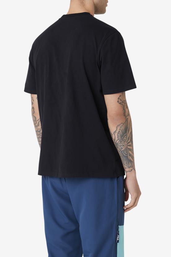 שָׁחוֹר FILA טי נדי שחור פילה 68LF240