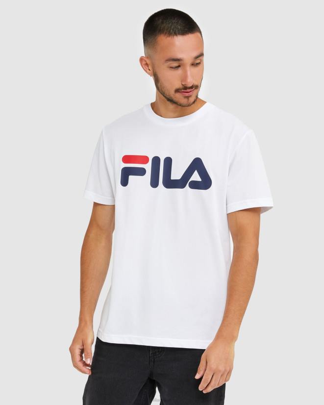 לבן FILA טי פילה קלאסי לבן לשני המינים 68LF2436