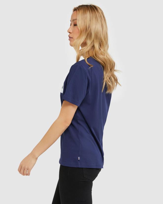 חיל הים החדש FILA טי פילה קלאסית לשני המינים ניו נייבי 68LF2437