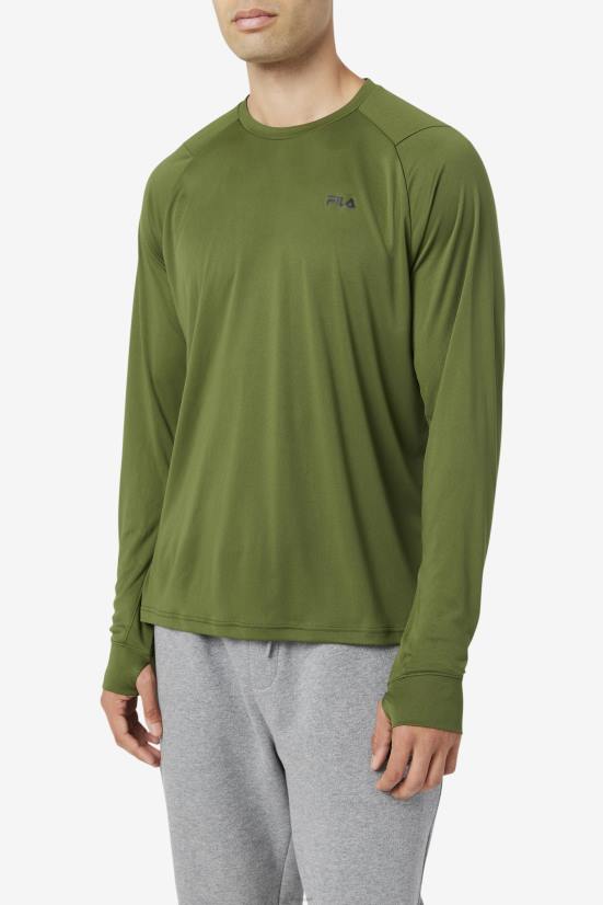 עירית/שחור FILA ג'אזם שרוול ארוך צוות עירית/פילה שחורה 68LF245