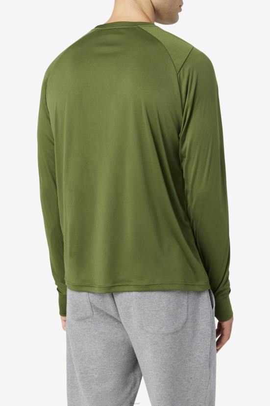 עירית/שחור FILA ג'אזם שרוול ארוך צוות עירית/פילה שחורה 68LF245