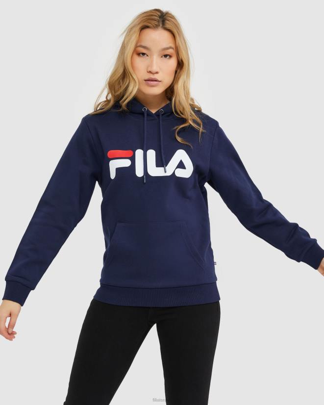 חיל הים החדש FILA מכסה המנוע הקלאסי לשני המינים פילה ניו נייבי 68LF2486