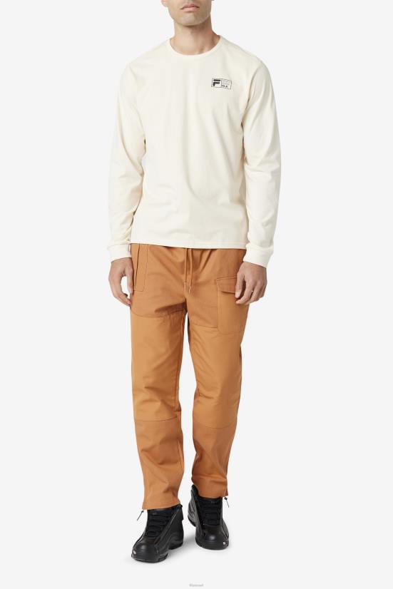 לבן FILA חולצת סנפלינג שרוול ארוך פילה לבן 68LF248