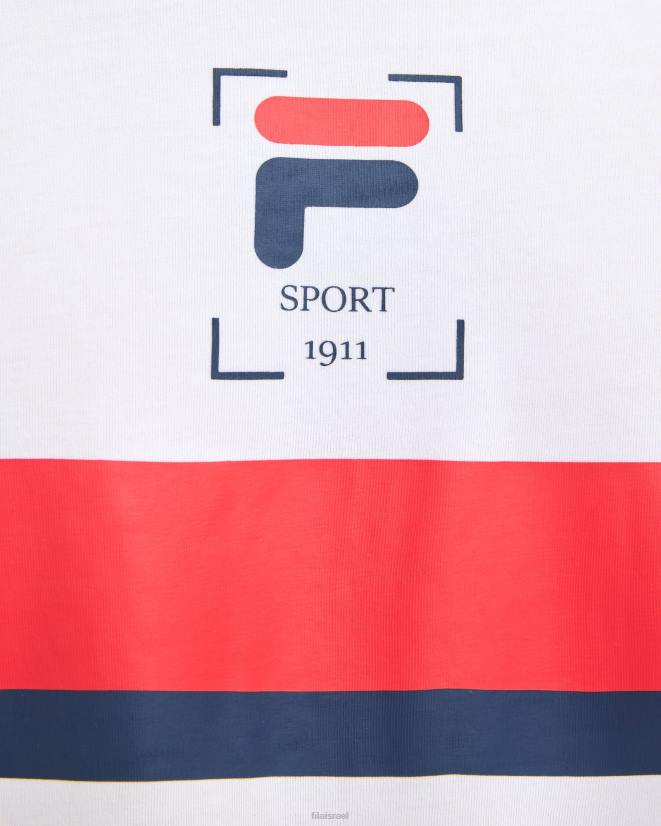 לבן FILA רוג'ר טי פילה לבן 68LF2528