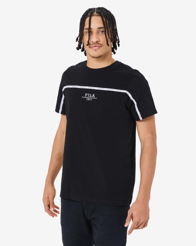 שָׁחוֹר FILA טי אורבני יוניסקס שחור פילה 68LF2543