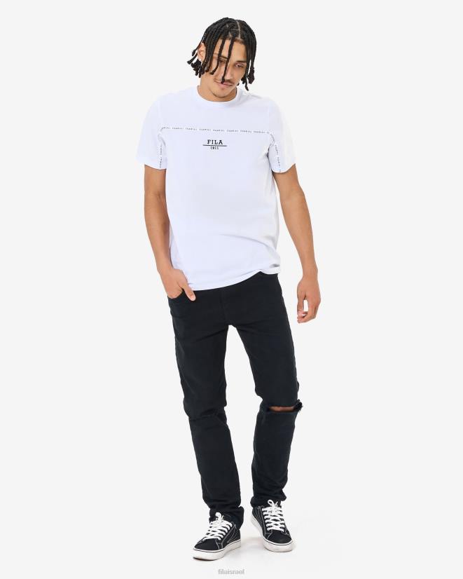 לבן FILA חולצה אורבנית לבנים של פילה 68LF2548