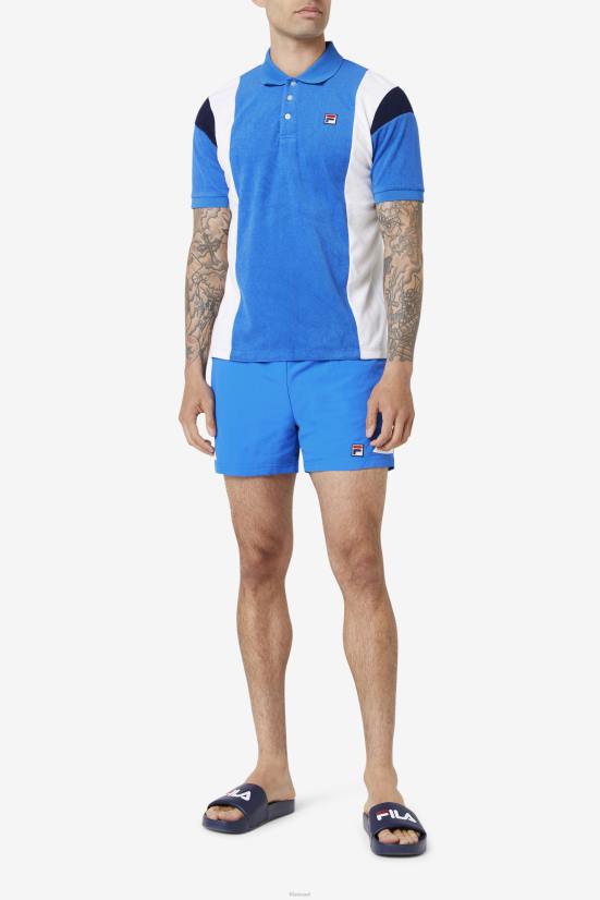 כחול / לבן / נייבי חזק FILA אסטרו טרי פולו פילה כחול / לבן / נייבי חזק 68LF254