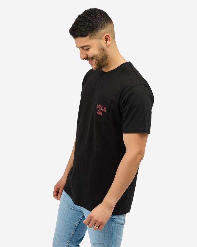 שָׁחוֹר FILA טי פילה אנטוניו שחור 68LF2557