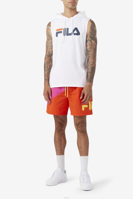 עגבנייה לבנה/ נייבי/ שרי FILA קפוצ'ון פילה לבן / נייבי / עגבניות שרי זני ללא שרוולים 68LF256