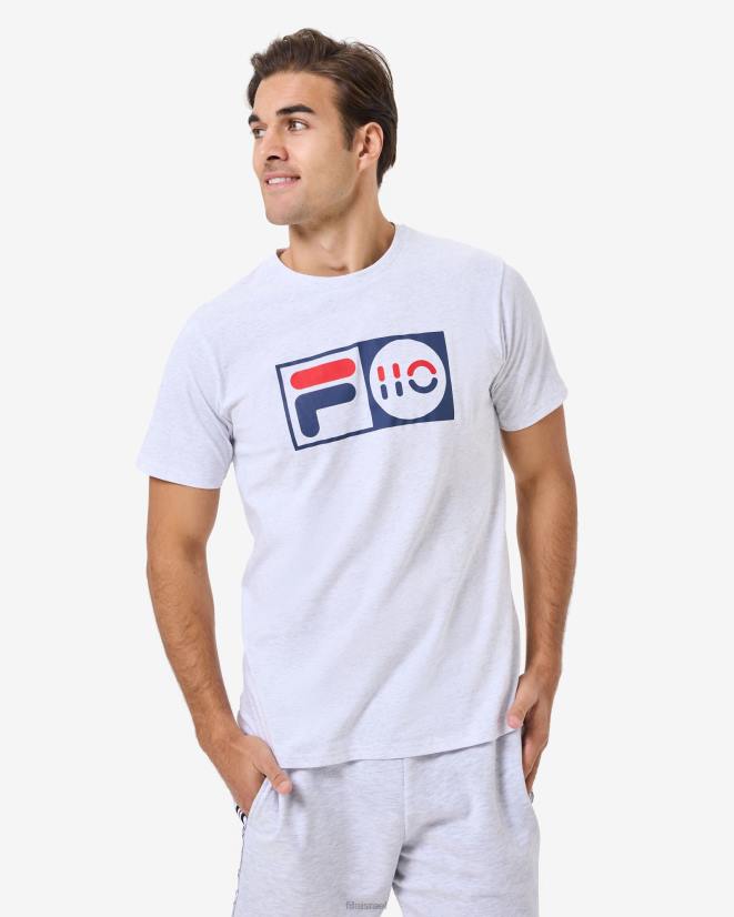 מרל אפור בהיר FILA חולצה ליום נישואים של פילה אפור בהיר מרלה 68LF2572