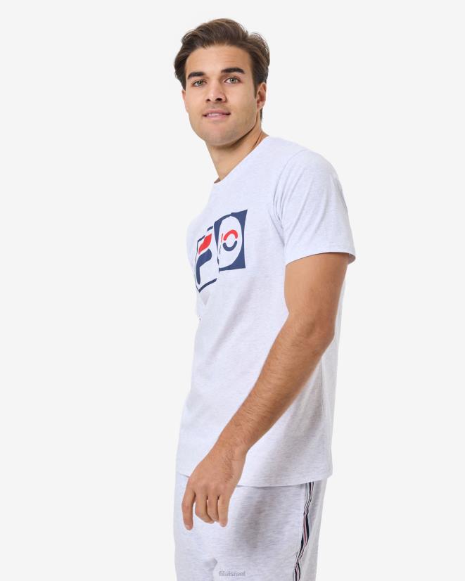 מרל אפור בהיר FILA חולצה ליום נישואים של פילה אפור בהיר מרלה 68LF2572