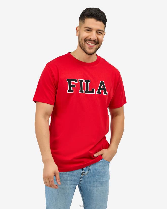 אָדוֹם FILA ג'ונס טי אדום פילה 68LF2579