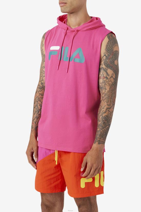 סגול/צהוב/צי FILA קפוצ'ון זני ללא שרוולים פילה סגול/צהוב/צי 68LF257