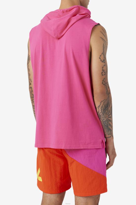 סגול/צהוב/צי FILA קפוצ'ון זני ללא שרוולים פילה סגול/צהוב/צי 68LF257