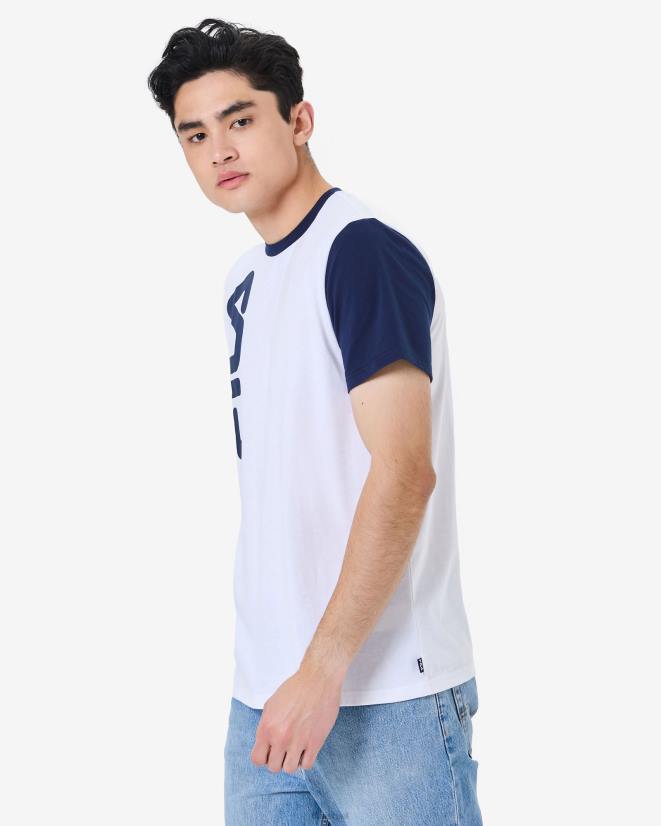 לבן FILA טי ביורן לבן פילה 68LF2580