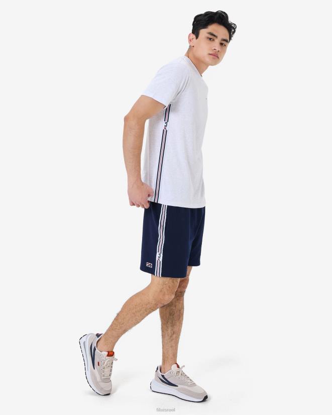 מרל אפור בהיר FILA טי אליאס לגברים פילה מרל אפור בהיר 68LF2588