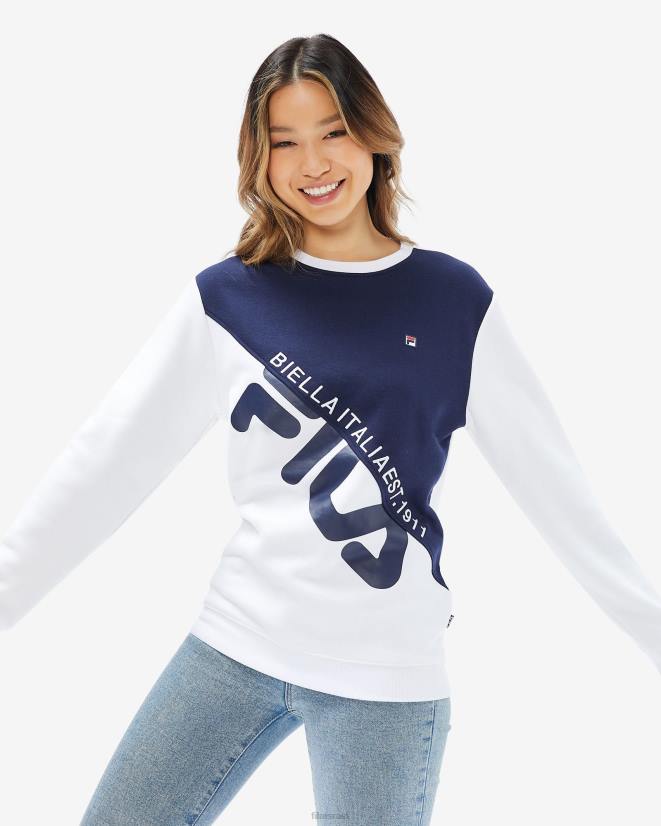 לבן FILA צוות מונקו לבן פילה לשני המינים 68LF2637