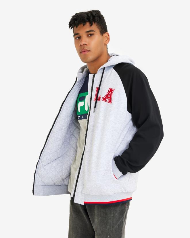 מרל אפור בהיר FILA ג'קט לואיס לגברים פילה אפור בהיר מרל 68LF2648