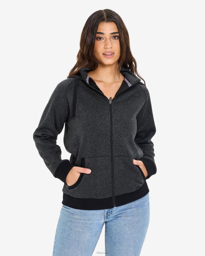 חוואר שחור FILA ז'קט רומנו לשני המינים שחור מרלה פילה 68LF2651