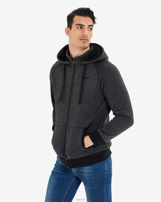 חוואר שחור FILA ז'קט רומנו לשני המינים שחור מרלה פילה 68LF2651