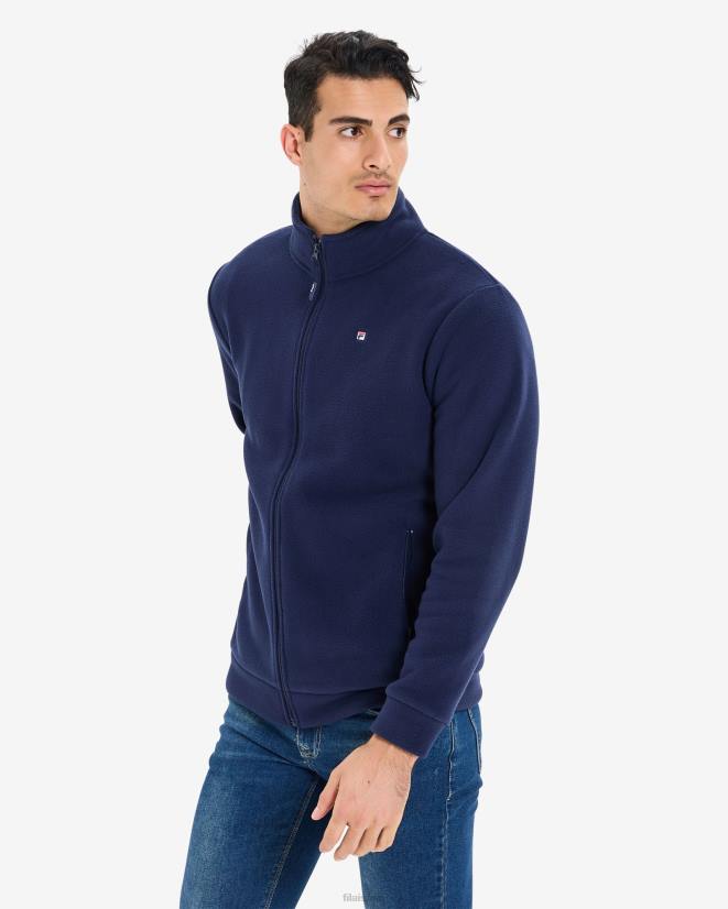 חיל הים החדש FILA מעיל איסטון לגברים פילה ניו נייבי 68LF2654