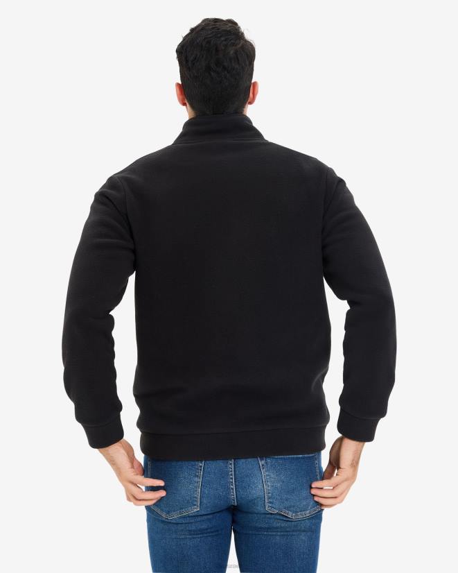 שָׁחוֹר FILA ז'קט איסטון גברים פילה שחור 68LF2655