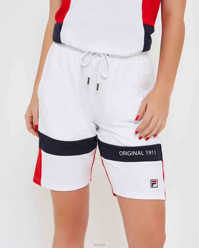 לבן FILA פילה לבן יוניסקס קצר ורונה 68LF2668
