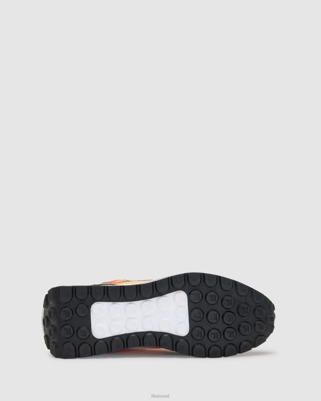 שחור/מנדרינה/אמבייל FILA פילה רנו פרימיום לגברים שחור/מנדרינה/אמבייל 68LF2700