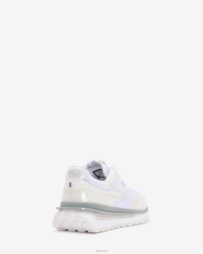 לבן/אפור קרחון/לבן FILA רנו לגברים פילה לבן/אפור קרחון/לבן 68LF2708