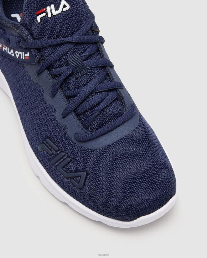 חיל הים/לבן/אדום FILA פילה ספין אור לגברים, נייבי/לבן/אדום 68LF2717