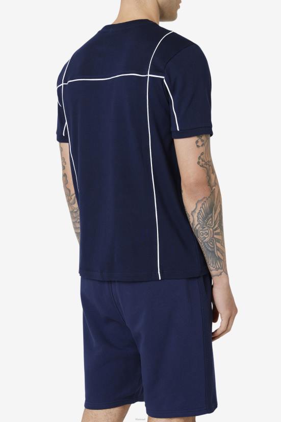 חיל הים/לבן FILA טרינדה צוות חיל הים/לבן פילה 68LF275