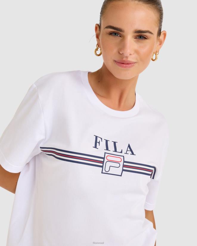 לבן FILA קתי טי פילה לבן 68LF2786