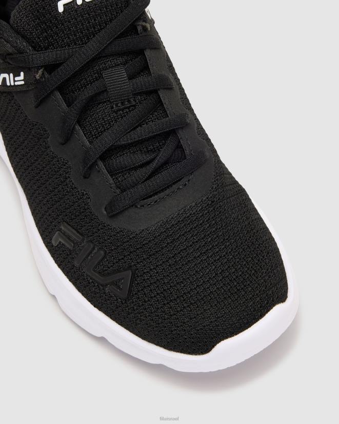 שחור/שחור/לבן FILA פילה שחור/שחור/לבן ספין אור לנשים 68LF2787