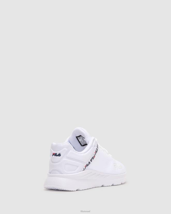 לבן/כהה/אדום FILA ספין אור לנשים פילה לבן/ נייבי/אדום 68LF2788