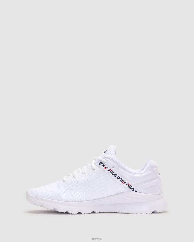 לבן/כהה/אדום FILA ספין אור לנשים פילה לבן/ נייבי/אדום 68LF2788