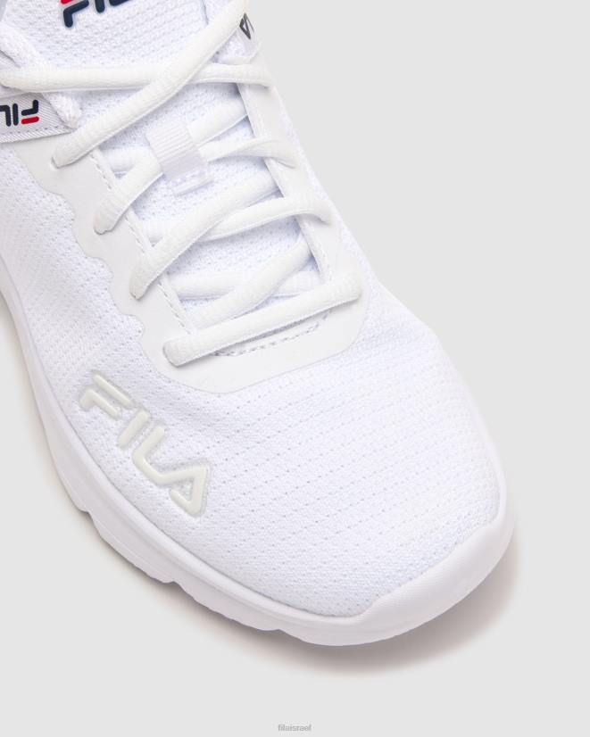 לבן/כהה/אדום FILA ספין אור לנשים פילה לבן/ נייבי/אדום 68LF2788