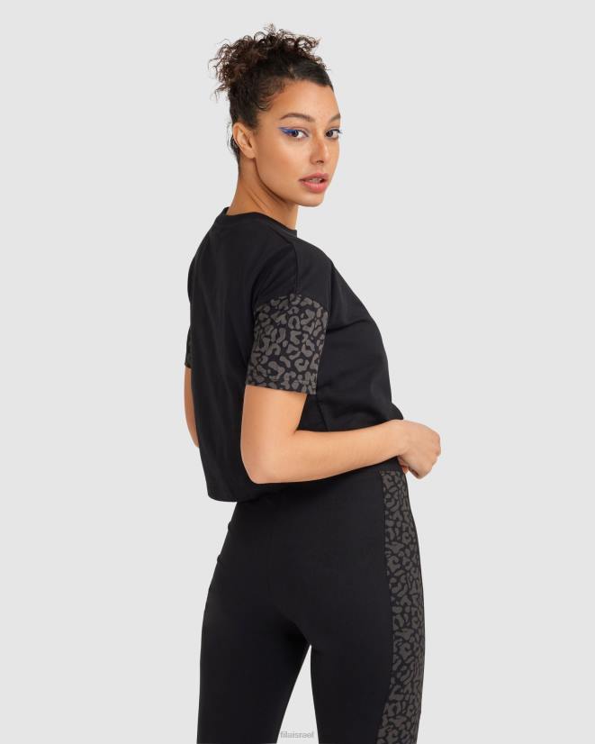 שָׁחוֹר FILA טי טנו שחור פילה לנשים 68LF2805